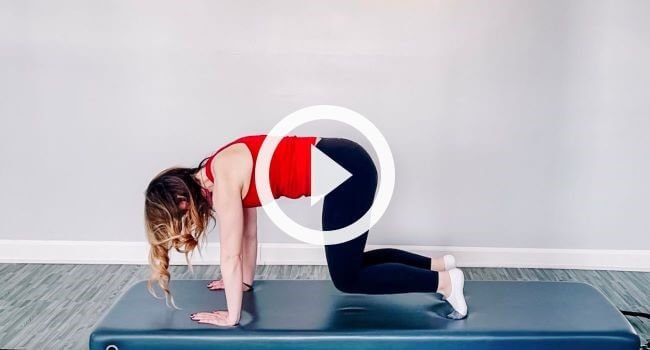 standing mat pilates image